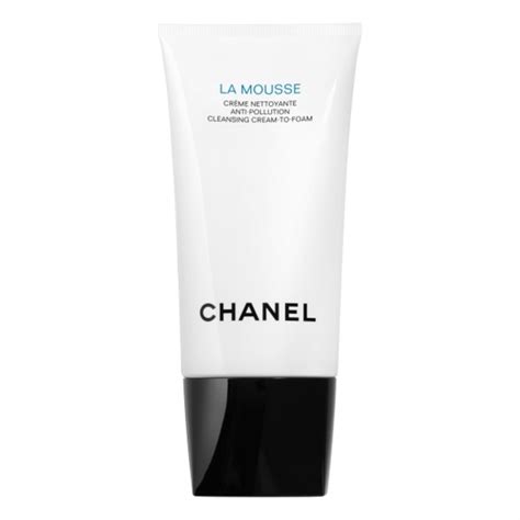 chanel la mousse cleansing cream|Chanel la mousse cream to foam.